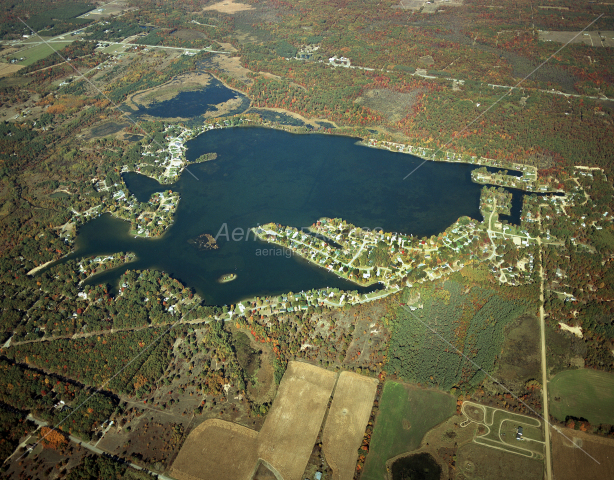 Indian Lake in Montcalm County, Michigan